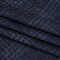 1 Yard Blue and Navy Plaid Wool Silk Cashmere Boucle Suiting Soft 60 inch Width